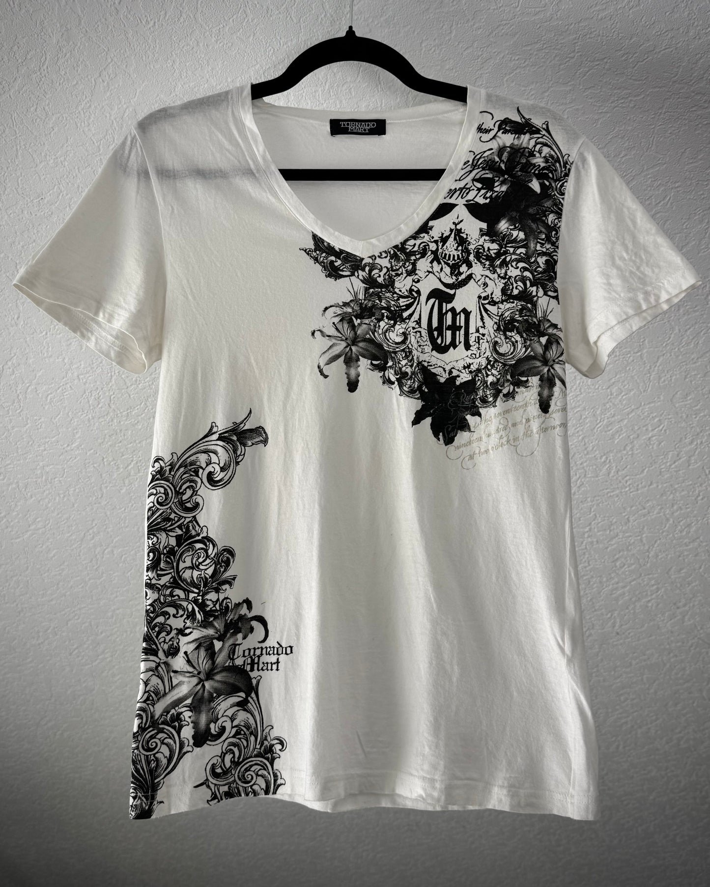 Tornado Mart Floral Graffiti T-Shirt