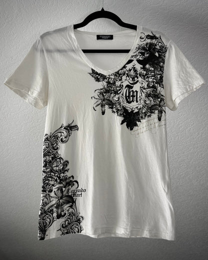 Tornado Mart Floral Graffiti T-Shirt