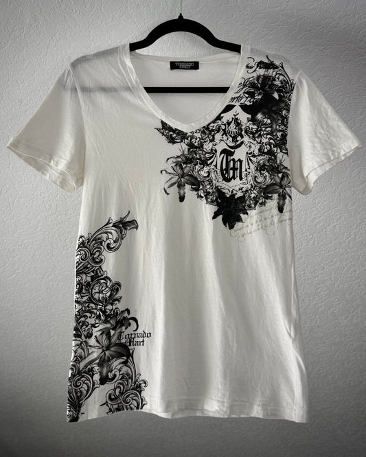 Tornado Mart Floral Graffiti T-Shirt