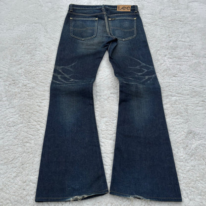 Lee Washed Flared Jeans