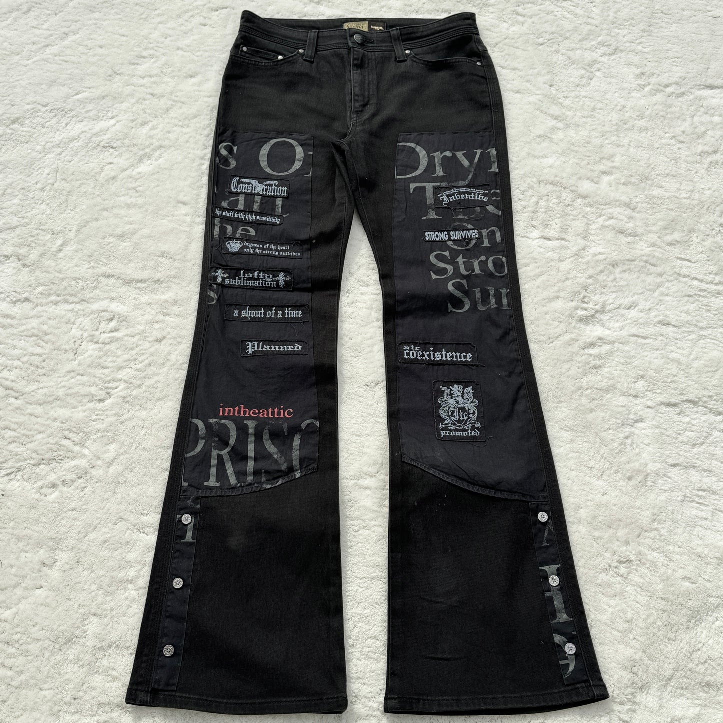 In The Attic „Punk“ Flared Pants