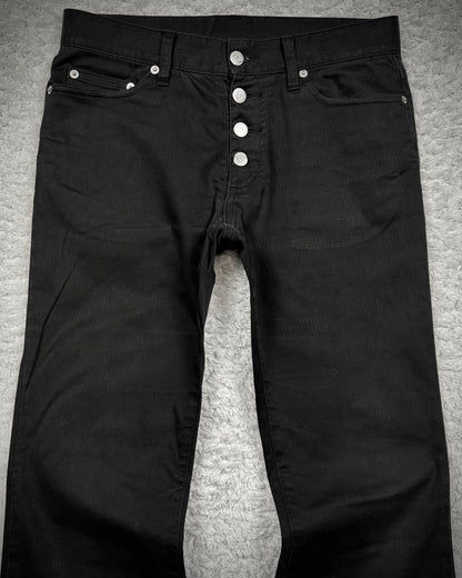 Tornado Mart Black Flared Denim
