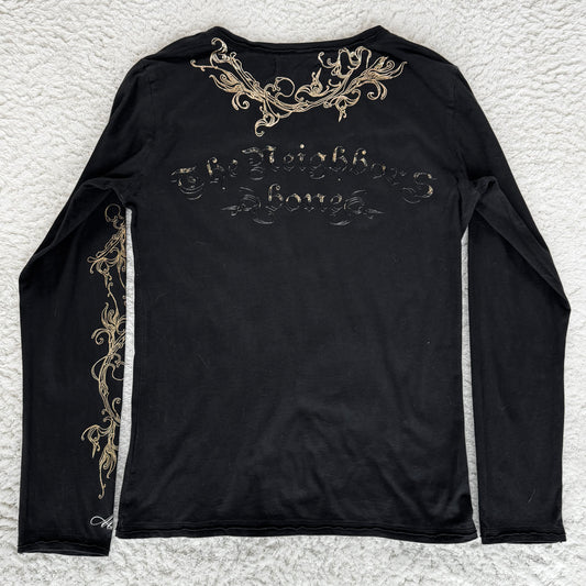 Midas Gold Tribal Print Longsleeve Shirt