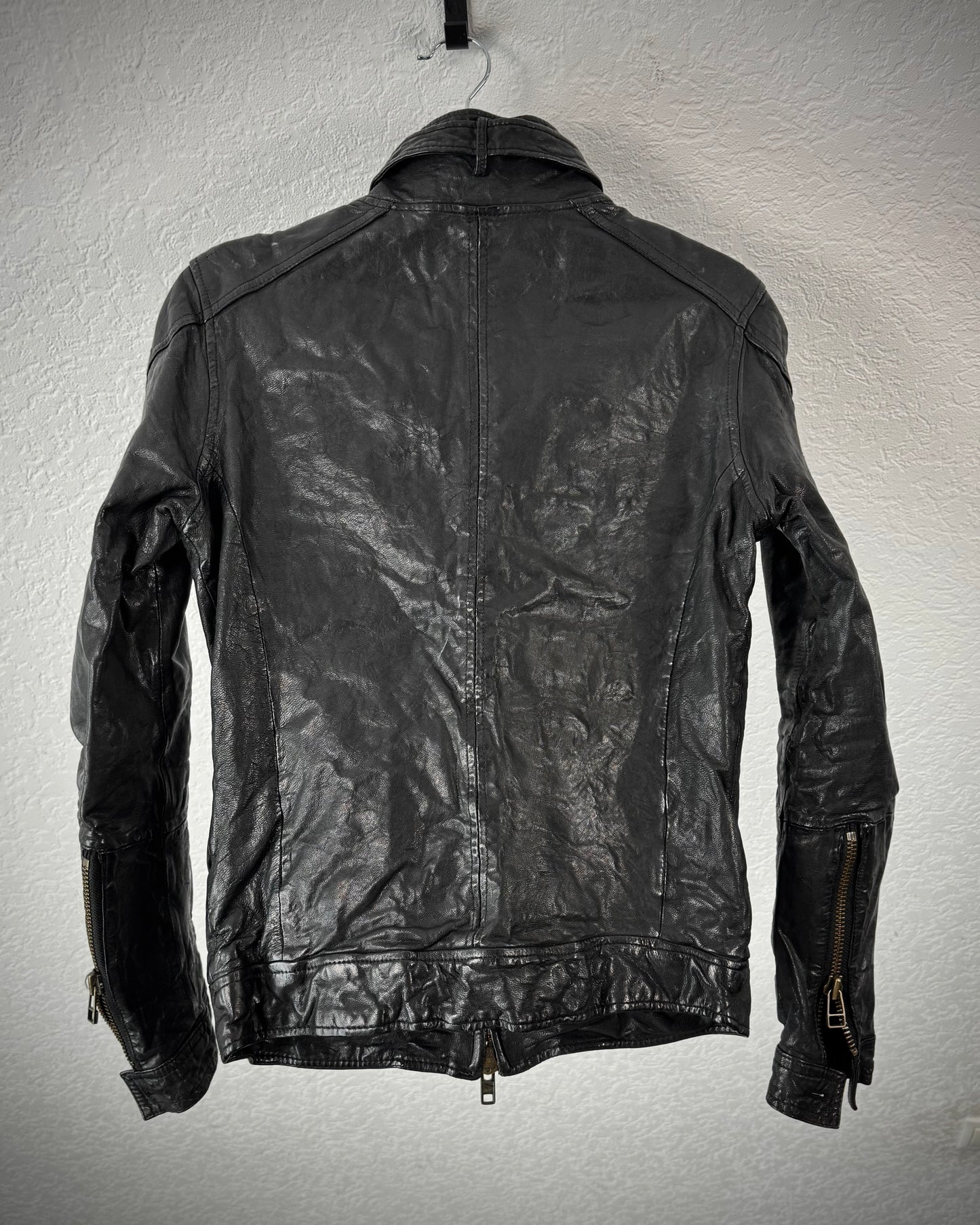 Buffalo Bobs Quilted Goat Leather Jacket