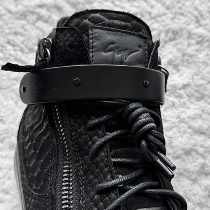 Giuseppe Zanotti Snakeskin Pattern Sneaker