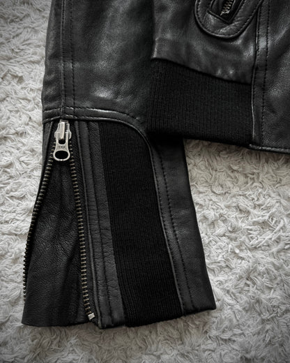 Ungrid Ninja Hooded Leather Jacket