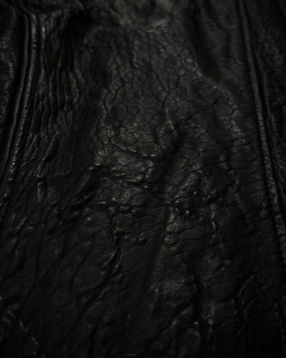 CAV-000 Textured Lamb Leather Jacket