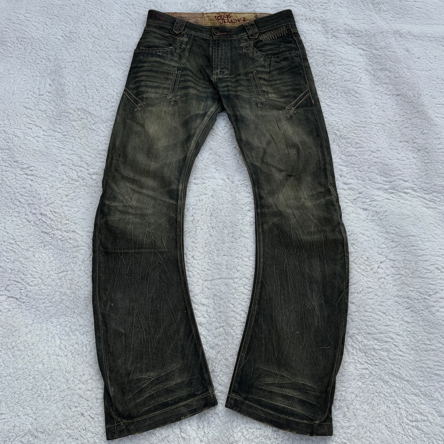 Tough Jeansmith J-Cut Mud Washed Jeans