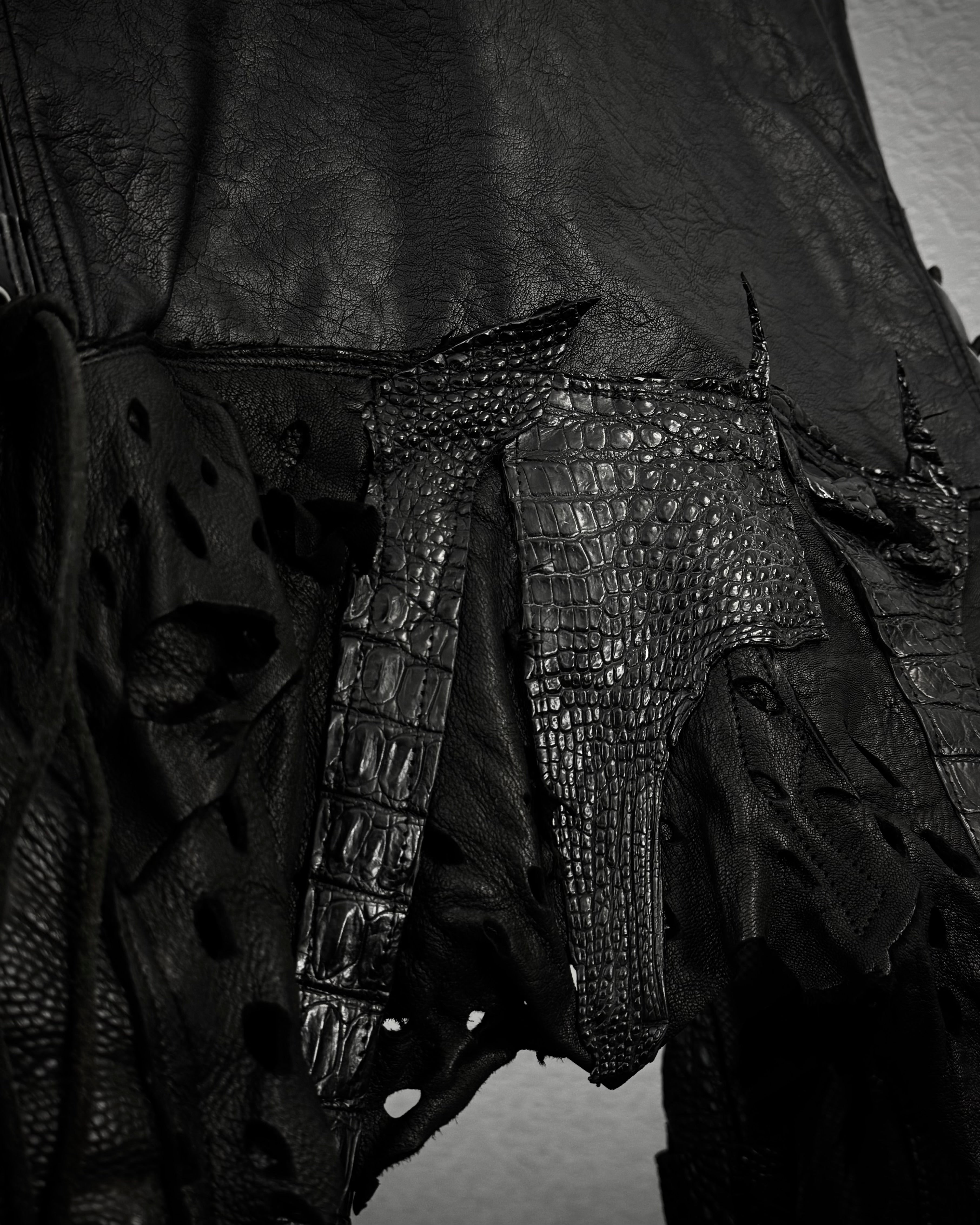 1vfudie S02 Exotic Leather Jacket – Paroxa