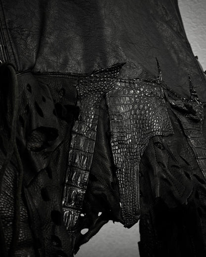 1vfudie S02 Exotic Leather Jacket