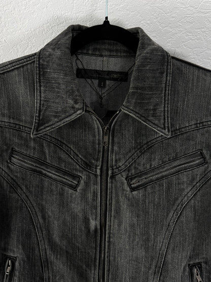 Schlüssel Grommet Leather Cuff Jacket
