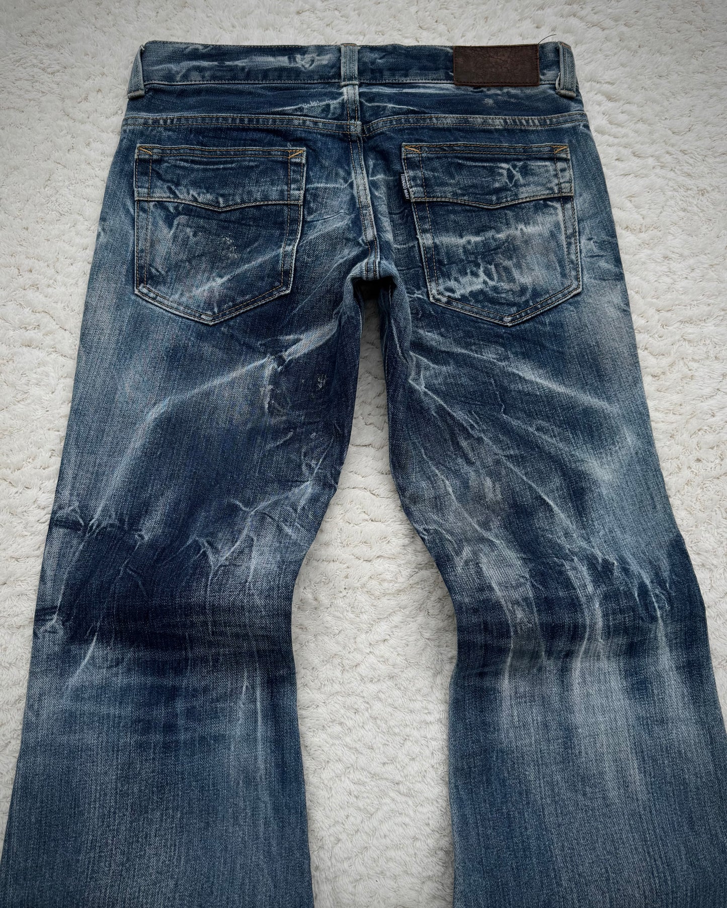 Tornado Mart Ocean Washed Flared Jeans