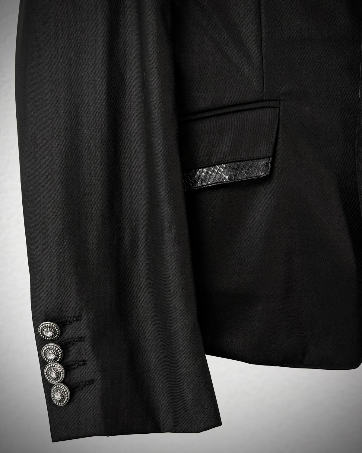 SuXeS Python Detailed Blazer