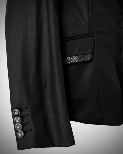 SuXeS Python Detailed Blazer