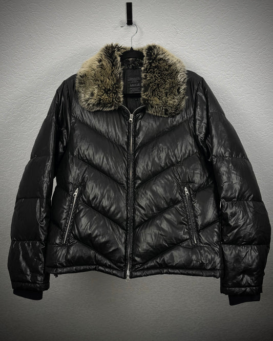Louis Chavlon Fur Collar Puffer Jacket