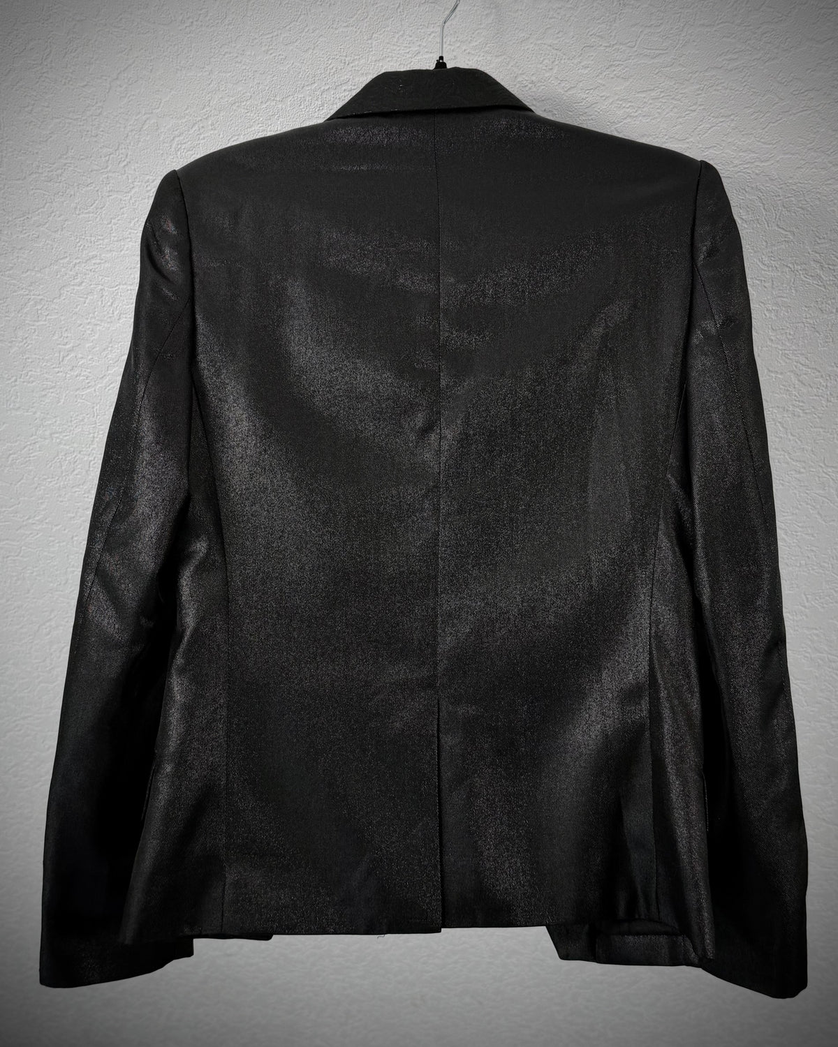 Midas Jacquard Luster Layered Gilet Blazer