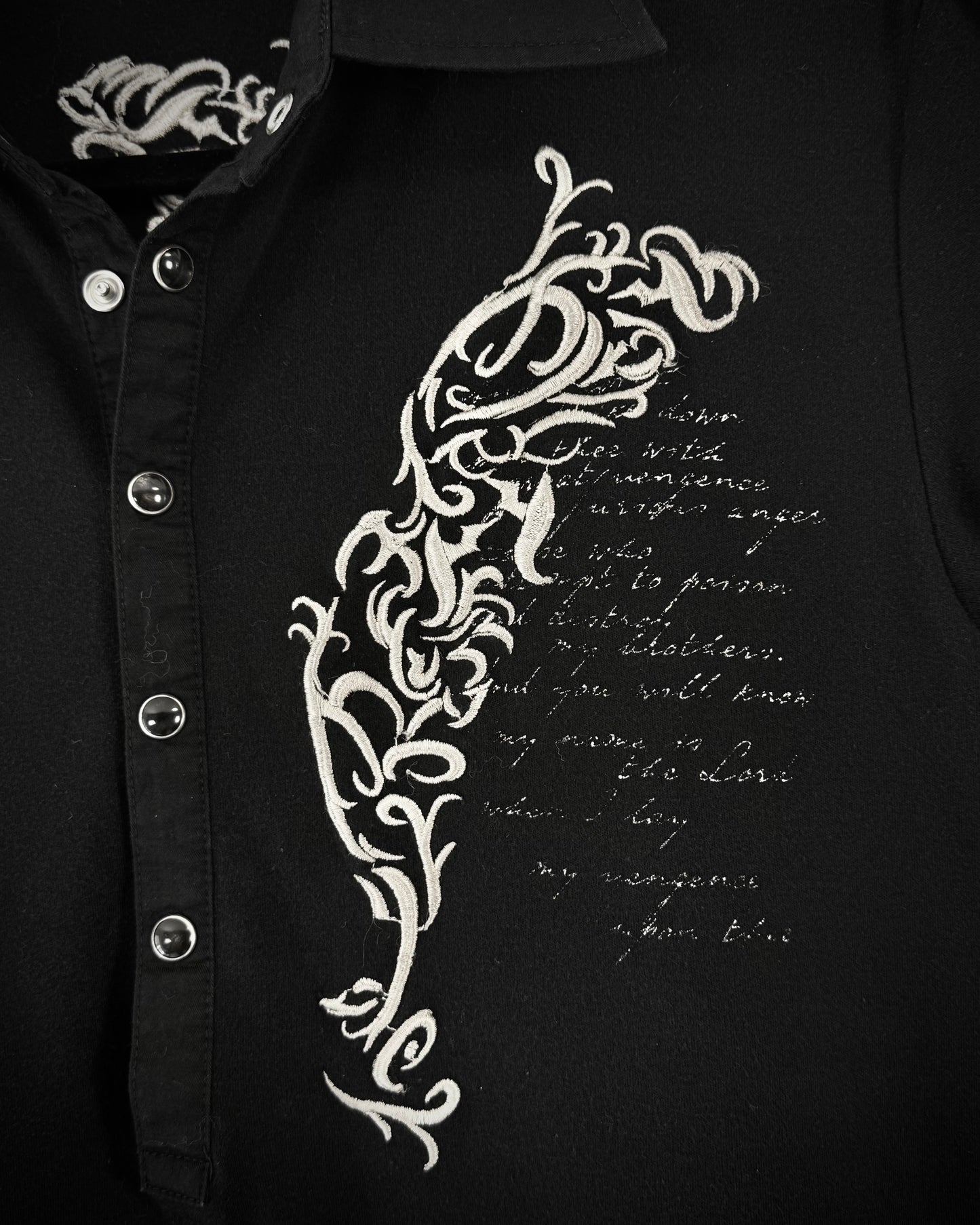 Tornado Mart Tribal Poem Polo Shirt