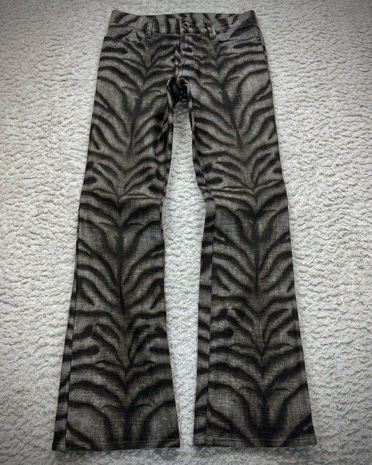 5351 Pour Les Hommes Zebra Washed Bootcut Pants