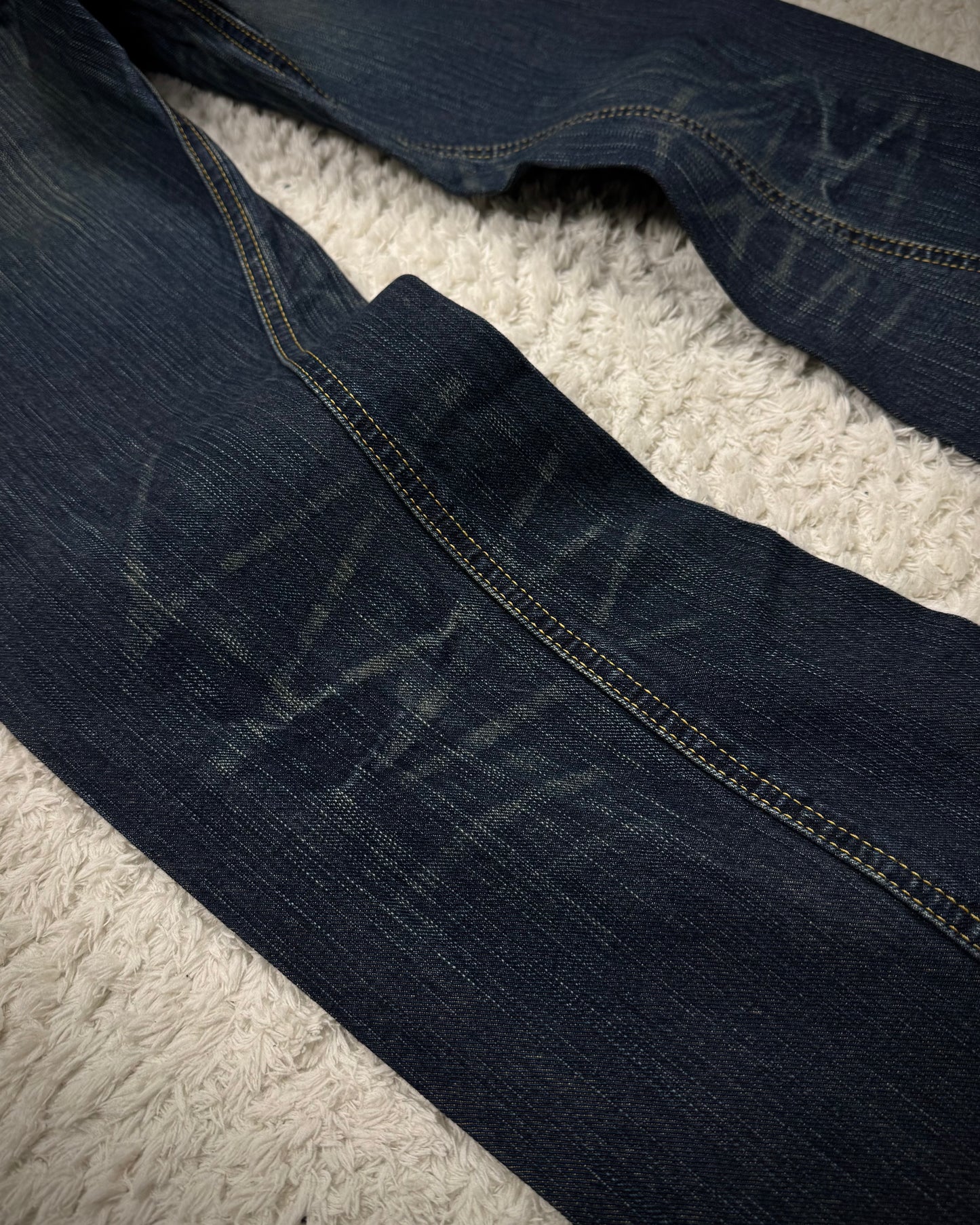 Lee Cross Studded Spiral Flared Jeans