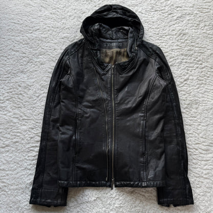 14th Addiction Leather Bono Jacket