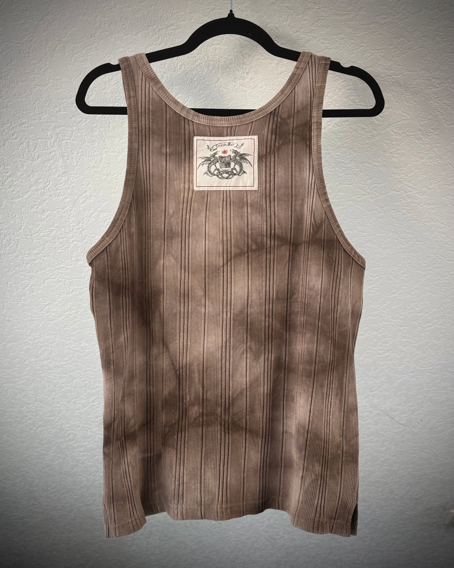 Tornado Mart Lace Up Vintage Tank Top