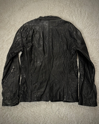 CAV-000 Textured Lamb Leather Jacket