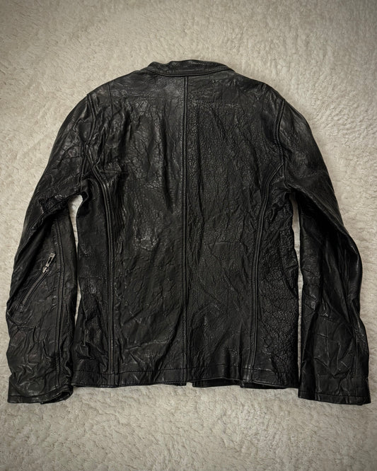 CAV-000 Textured Lamb Leather Jacket