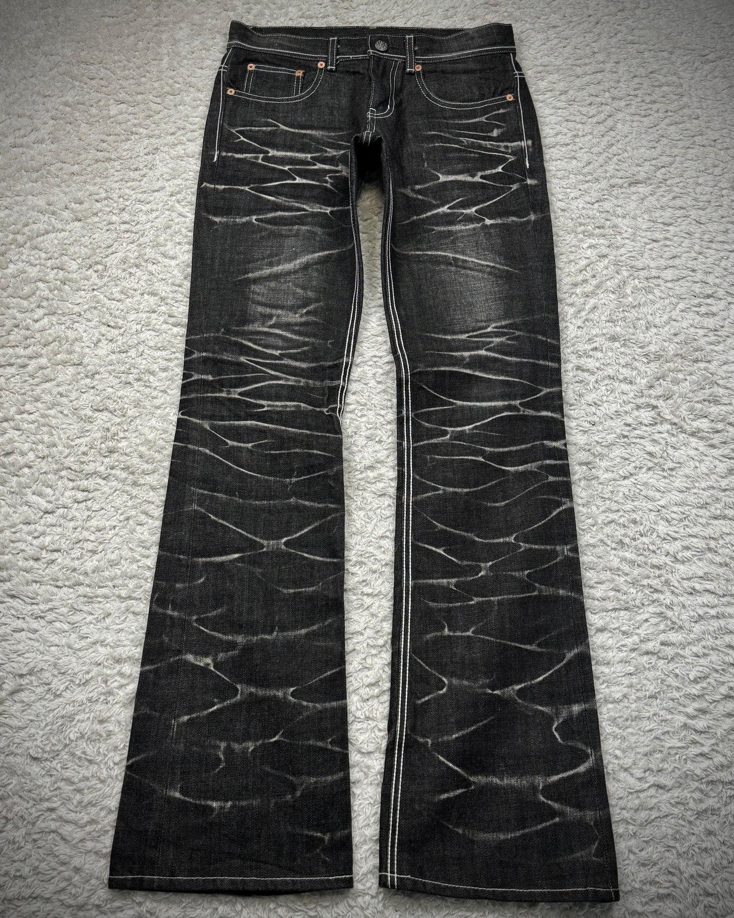 Midas Clawmarks Washed Bootcut Jeans