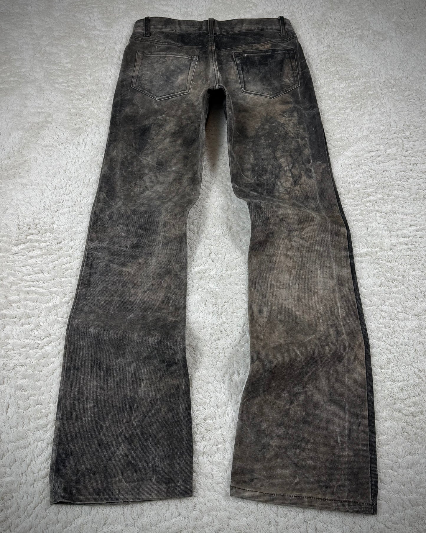 5351 Pour Les Hommes Texture Washed Bootcut Jeans