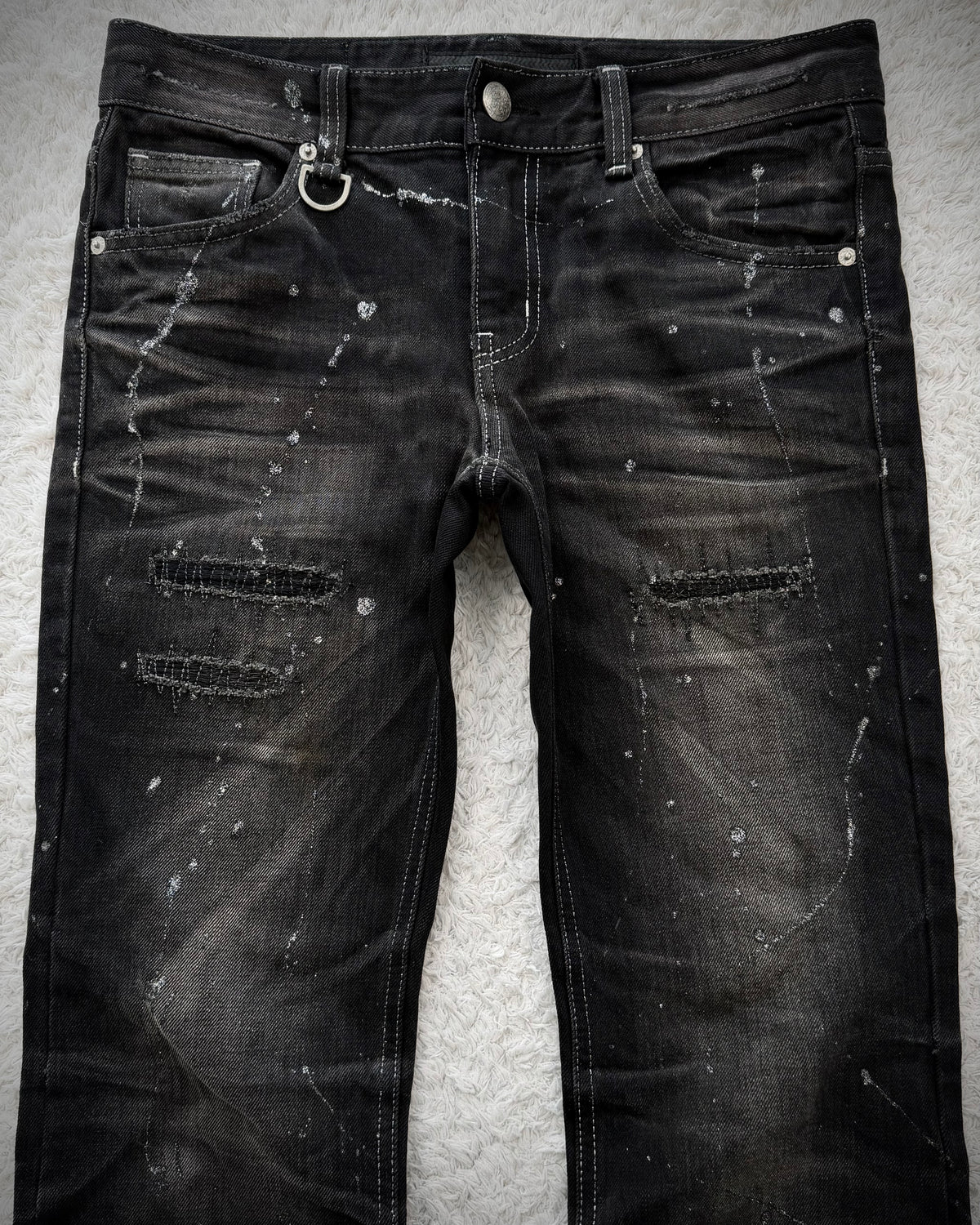 Lagust Luster Splatter Clawmarks Bootcut Jeans