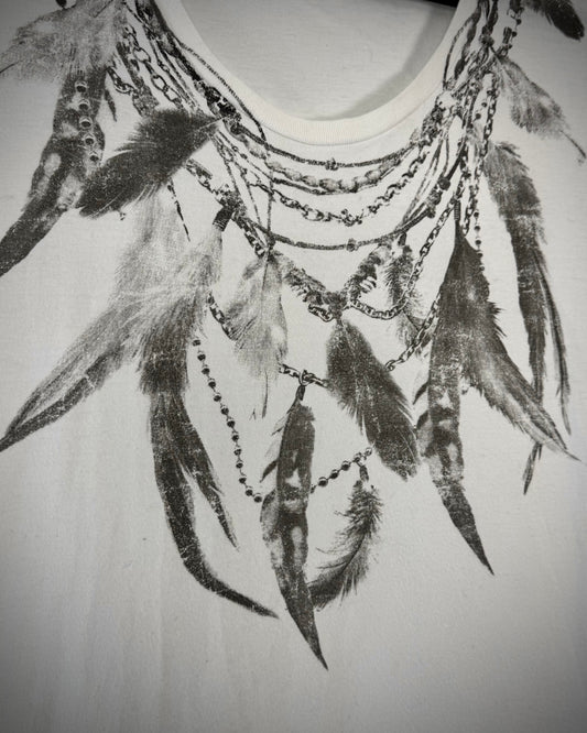 Vice Fairy Tribe Feathered Necklace T-Shirt