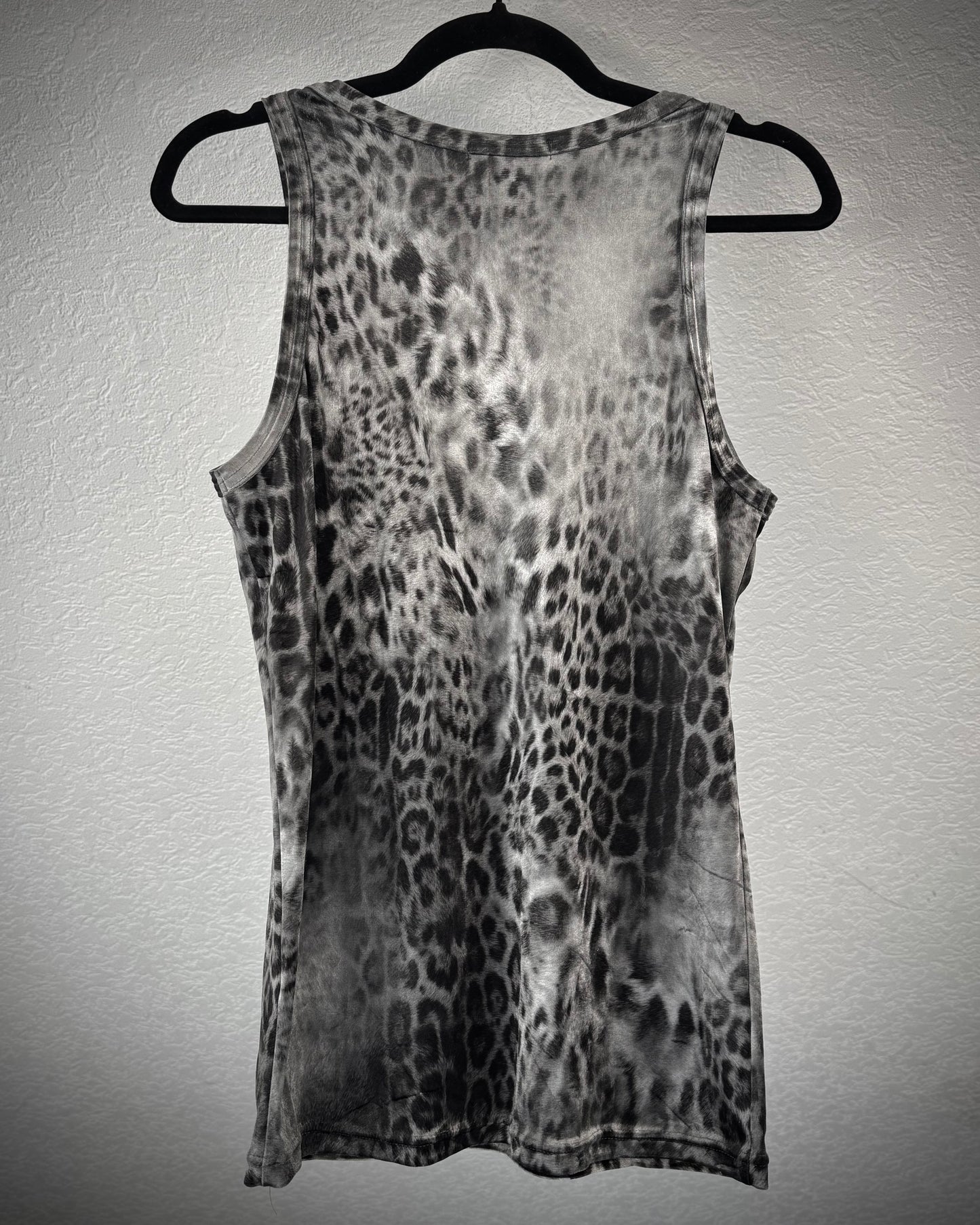 Shellac Leopard Luster Tank Top