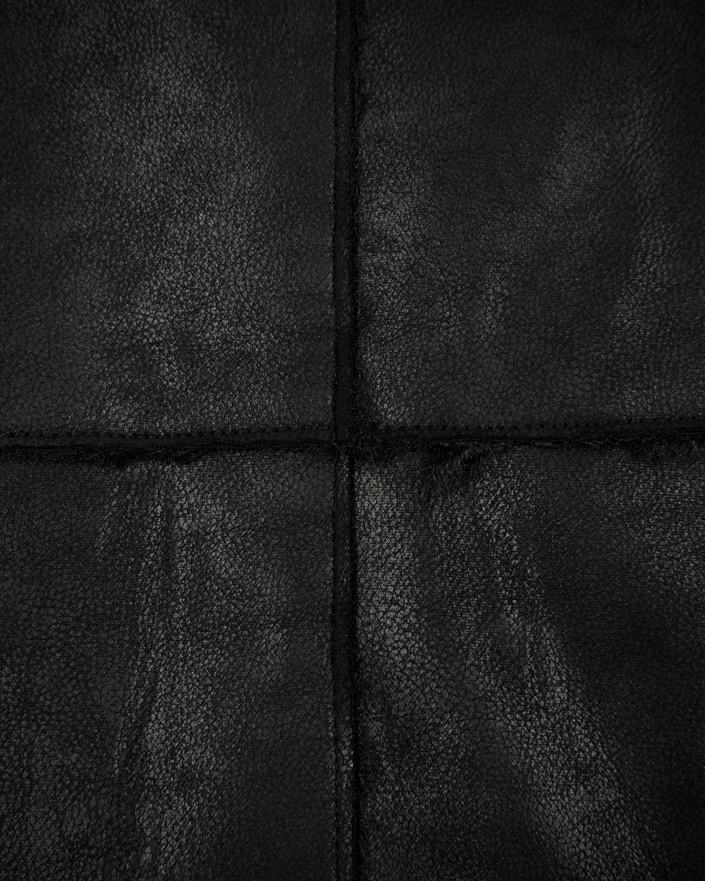 Shellac x Semantic Design Full Fur Interior Leather Jacket