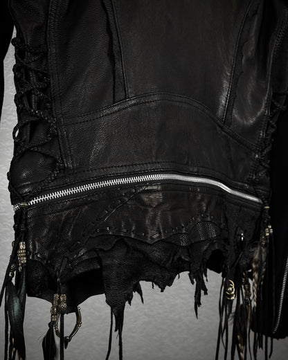 14th Addiction “Beat It” Leather Jacket