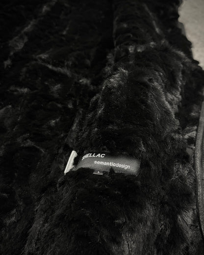 Shellac x Semantic Design Full Fur Interior Leather Jacket