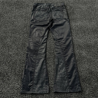 Tornado Mart Flared Snakeskin Pants