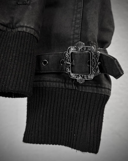Midas Ornate Hardware Military Jacket