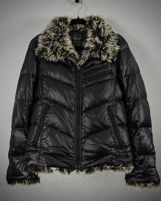 Nicole Club Fur Extended Puffer Jacket