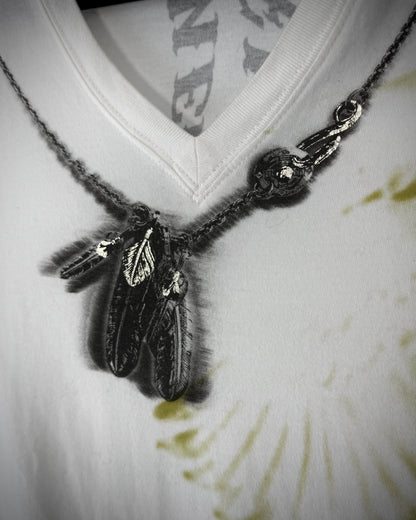 Dean & McQueen Feathered Necklace T-Shirt