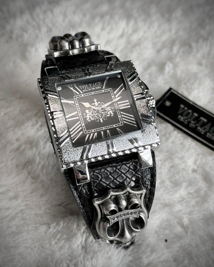 Voltage Fleur De Lis Python Watch