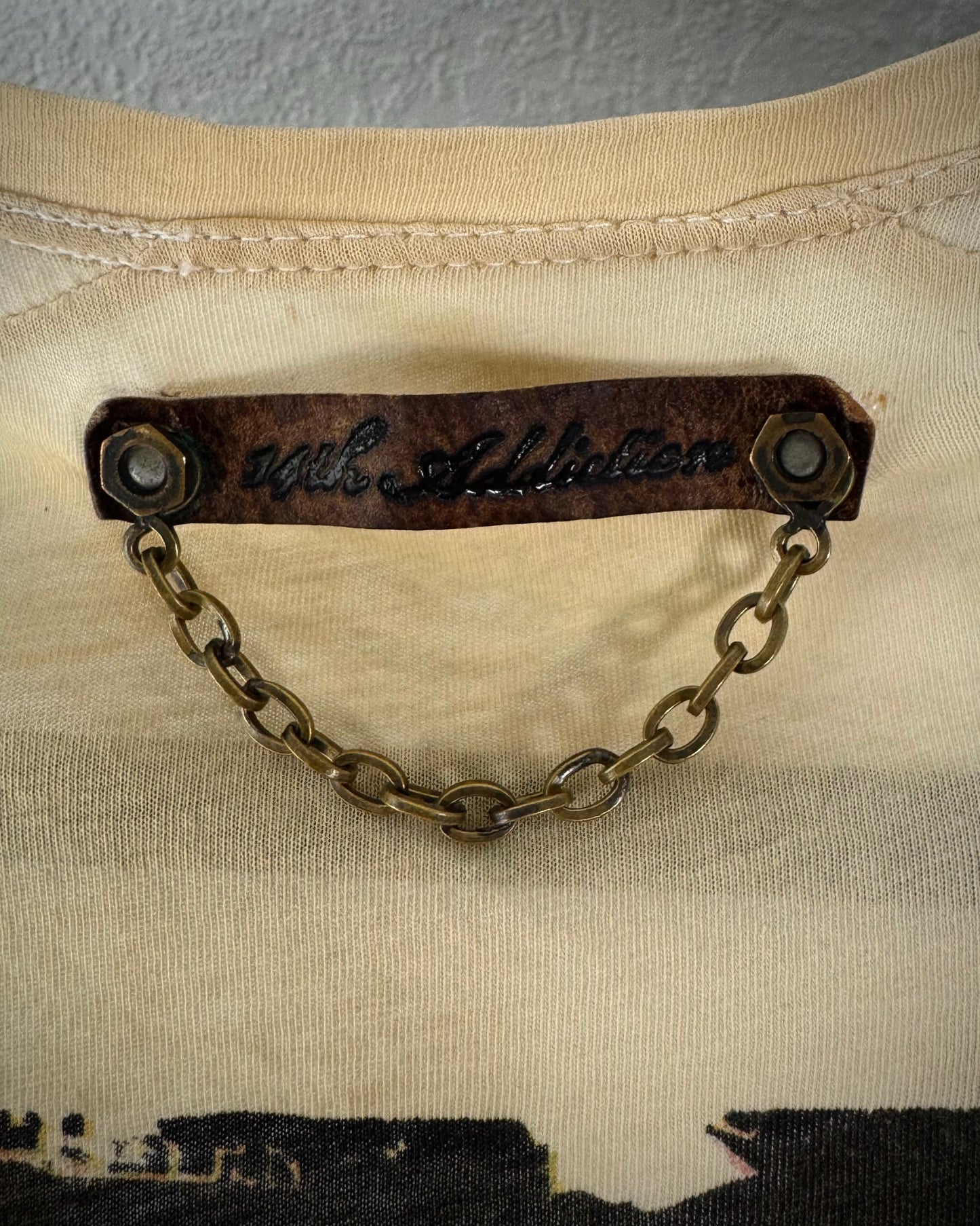 14th Addiction Sand Reverie Chain Tag T-Shirt