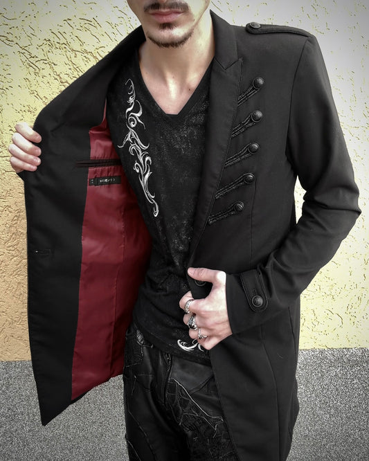 Civarize Napoleon Peaked Blazer