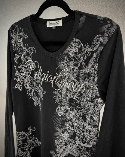 In The Attic Luster Tribal Python Longsleeve Shirt