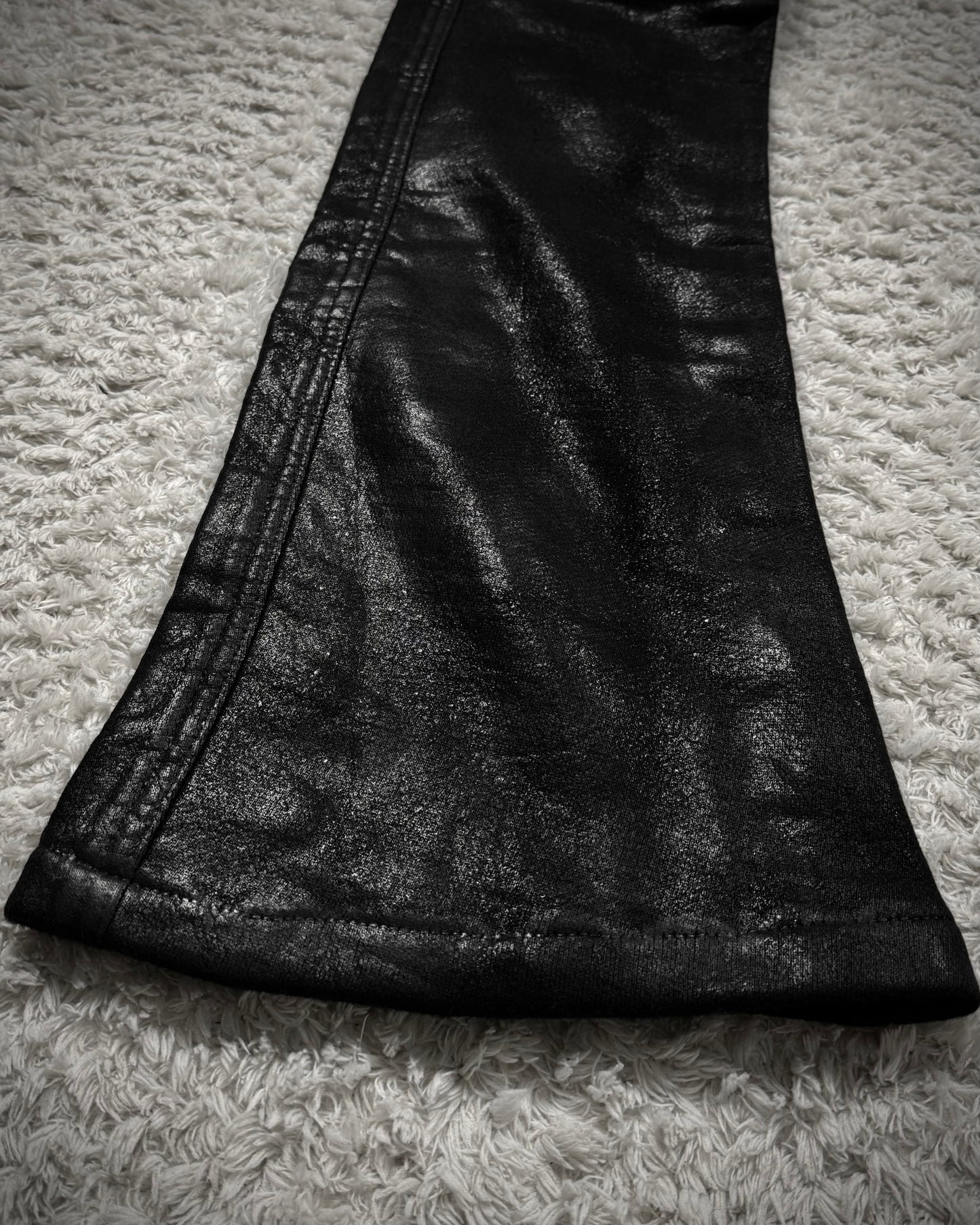 Attack The Mind 7 Heavy Waxed Bootcut Cargo Sweatpants