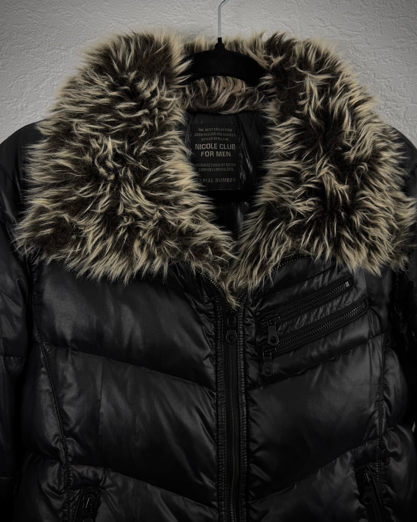 Nicole Club Fur Extended Puffer Jacket