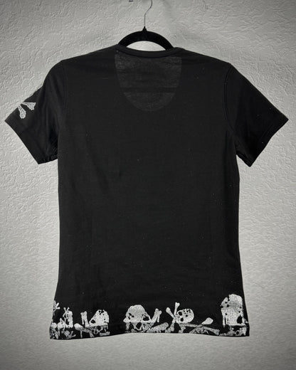 Roen Luster Skulls T-Shirt