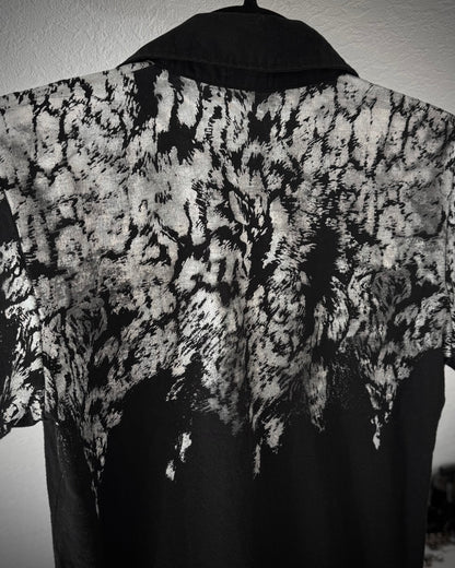 Tornado Mart Lace Up Metallic Wildlife T-Shirt