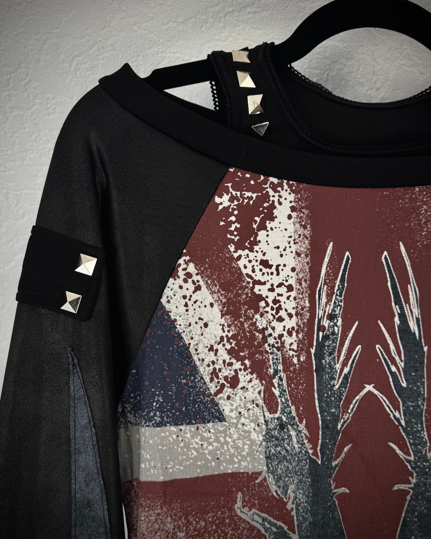 Maison De Cozy UK Layered Studded Longsleeve Shirt