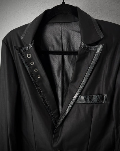 SuXeS Python Detailed Blazer