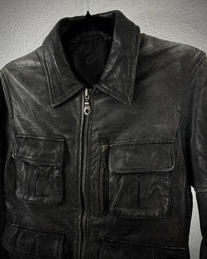 Acoustic Five Pocket Sheepskin Leather Jacket